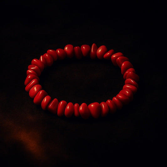 Red Coral Strength Bracelet