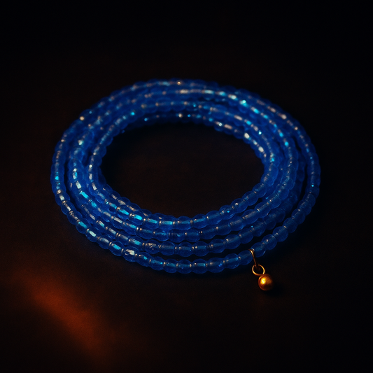 Blue Tranquility Waist Beads
