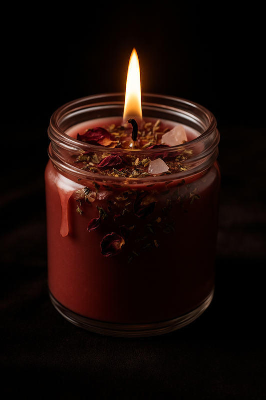 Love Ritual Altar Candle