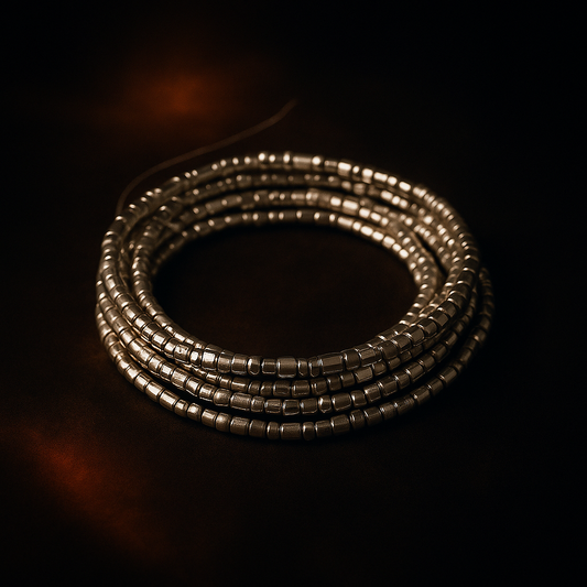 Silver Moonlight Waist Beads
